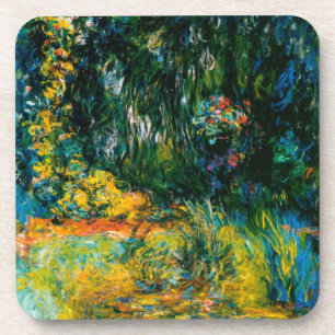 Ecke des Nympheas-Beckens - Claude Monet Getränkeuntersetzer