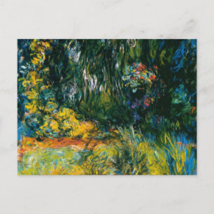 Ecke des Nympheas-Beckens - Claude Monet Postkarte