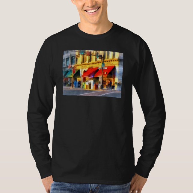 Ecke oder Mitte und HandelsRutland VT T-Shirt (Vorderseite)
