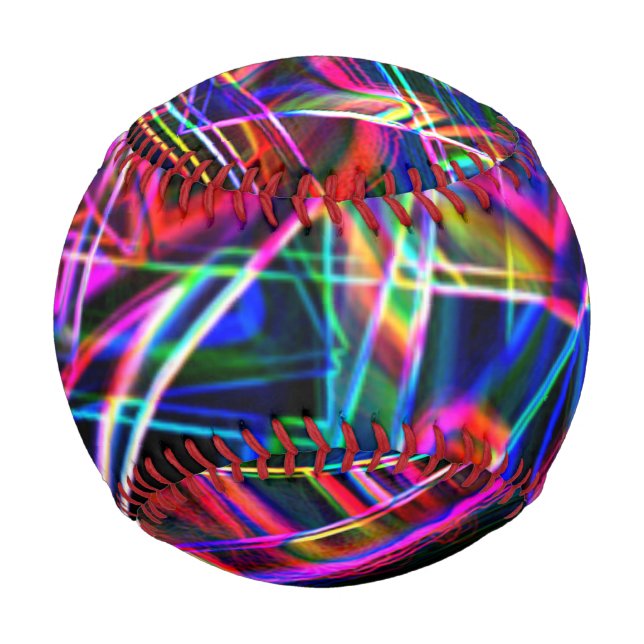 Ecken und farbenfrohe Neonecken Baseball (Vorderseite)