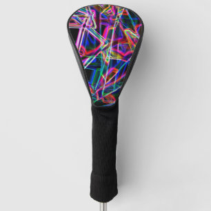 Ecken und farbenfrohe Neonecken Golf Headcover