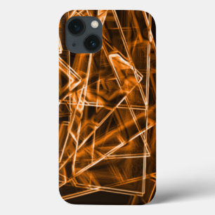 Ecken und Orangenpunkte auf Neon Case-Mate iPhone Hülle