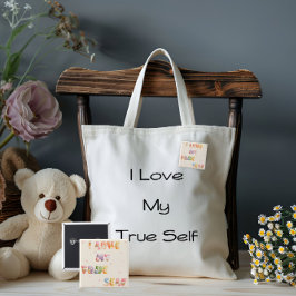 Eckiger Knopf | I Liebe Mein wahres Selbst Button