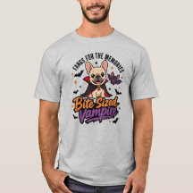 Eckzähne für die Erinnerungen Frenchie-Shirt | Hal