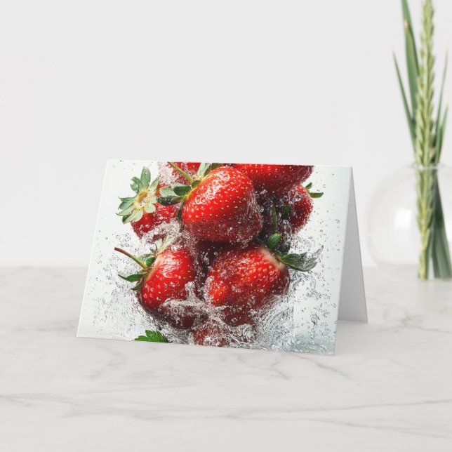 Éclaboussure de fraise (Devant)