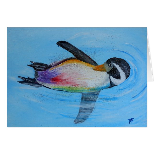 Éclaboussure de pingouin (Devant horizontal)