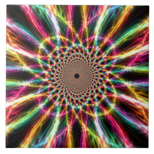 Éclair Carreaux arc-en-ciel