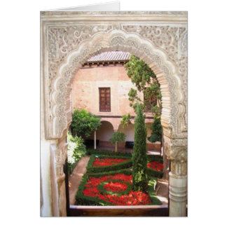 Éclair de jardin d'Alhambra de La de Grenade