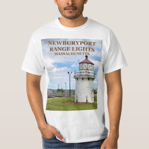 Éclairages du port de Newburyport, Masse. T-shirts