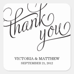 ÉCLAIRÉ   ÉTIQUETTE MERCI MARIAGE