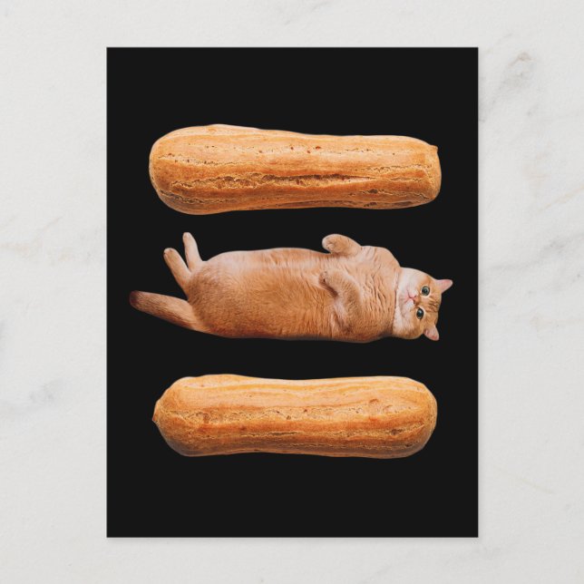 Eclairs Postkarte (Vorderseite)