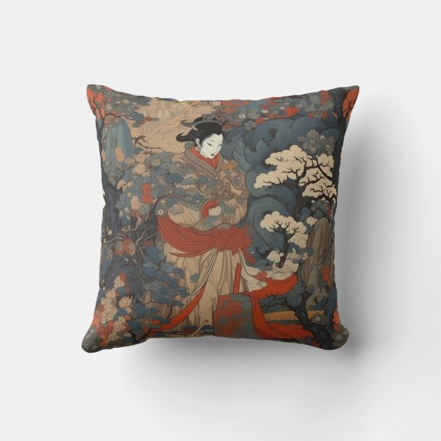 Éclat Satsuma Throw Cushion - Sat 003 Kissen (Rückseite)