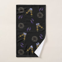 Éclatant Serviette à main du Nouvel An
