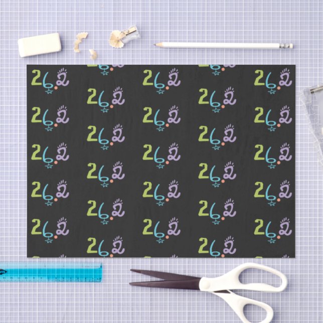 Eclectic 26.2 Marathon Tissue Paper Seidenpapier (Handwerk)