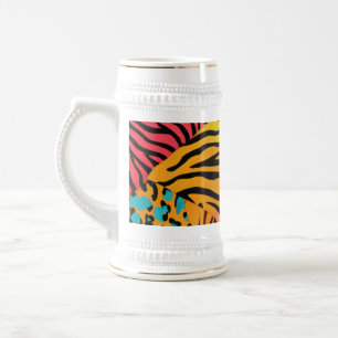 Eclectic Animal Prints - Stein 22 oz Design Bierglas