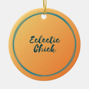 Eclectic Chick Find Me on YouTube & Facebook Keramik Ornament