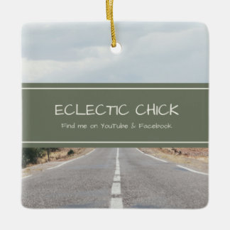 Eclectic Chick Find Me on YouTube & Facebook Keramikornament