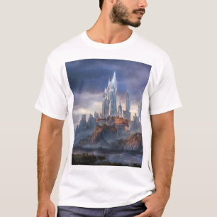 Eclectic floral, Vintag tropisches nahtloses Muste T-Shirt