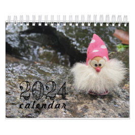 Eclectic Fun Gnomes Angels Polnischer Kalender 202
