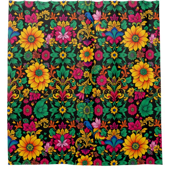 Eclectic Overload Duschvorhang - Maximalist (Vorderseite)