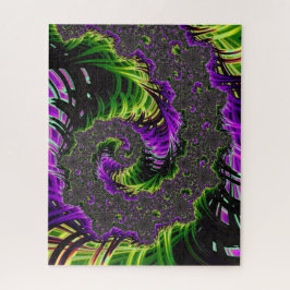 Eclectic Psychedelic Spiral Fraktal Abstrakt Art