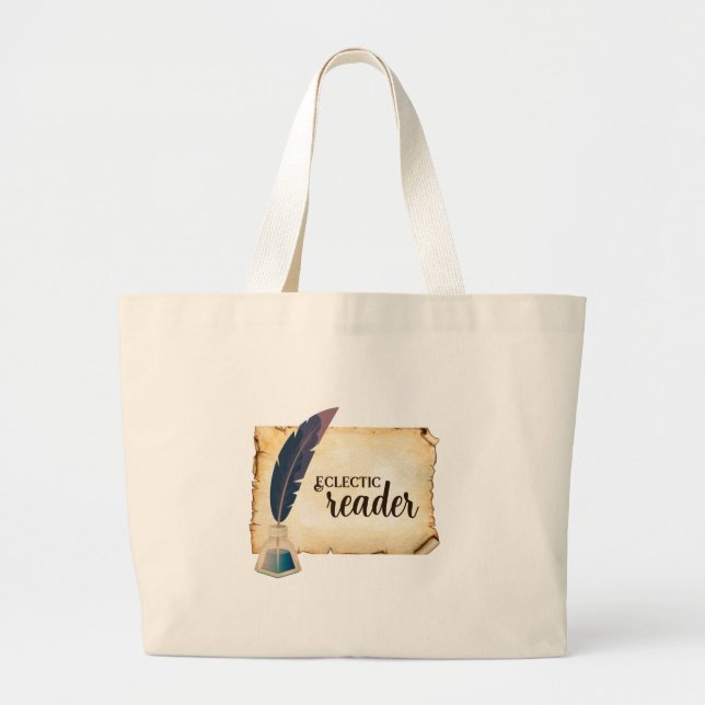 Eclectic Reader Tote Bag (Devant)