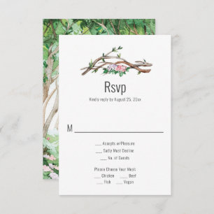 Eclectic Romance - Waldweg Wedding RSVP