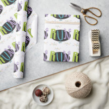 Eclectic RUN Runner thematisches Wrapping Paper