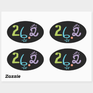 Éclectique 26.2 Stickers Marathon