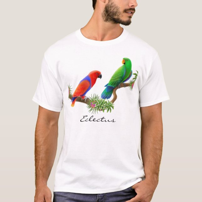 Eclectus Parrots le T-shirt (Devant)