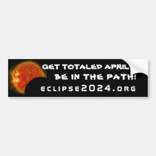 Eclipse 2024 Autoaufkleber