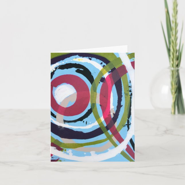 Eclipse Blank Note Card Karte (Vorderseite)