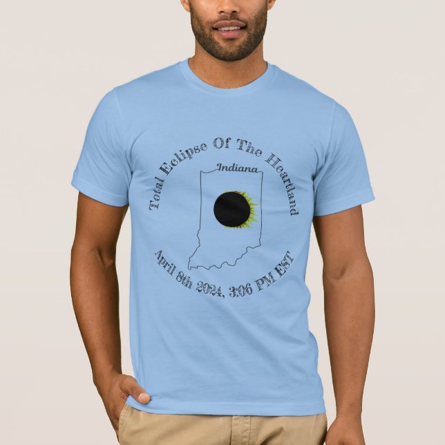 Eclipse Blue T-Shirt (Vorderseite)