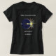 Eclipse Flare 04 08 24 Gesamtsolares Eclipse Arkan T-Shirt (Design vorne)