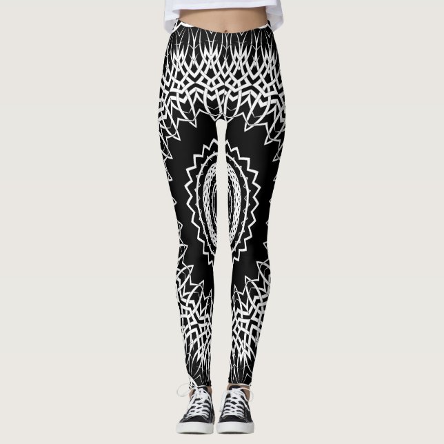 Eclipse Mandala Leggings (Vorderseite)