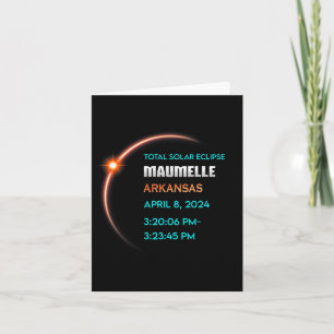 Eclipse Maumelle Arkansas Total Solar Eclipse 2024 Karte