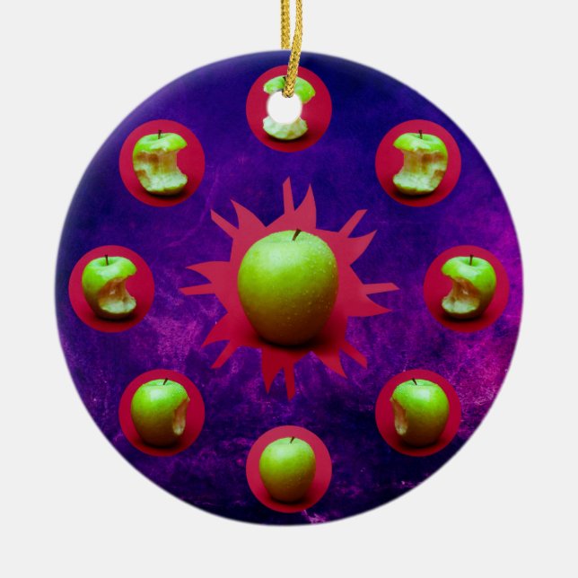 Eclipse of the Green Star Keramik Ornament (Vorne)