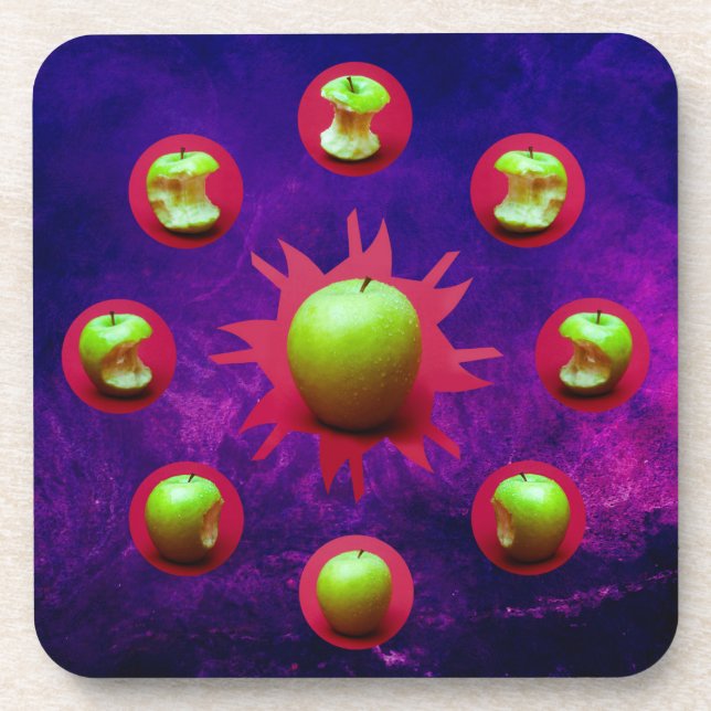 Eclipse of the Green Star Untersetzer (Vorderseite)