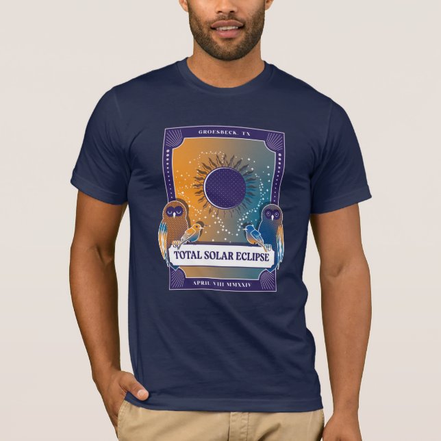 Eclipse-Shirt insgesamt - T - Shirt für Männer (Vorderseite)