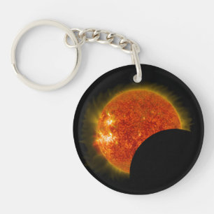 Éclipse solaire en cours