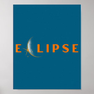 Eclipse Universelle Totale Mondfinsternis Sonnenfi Poster