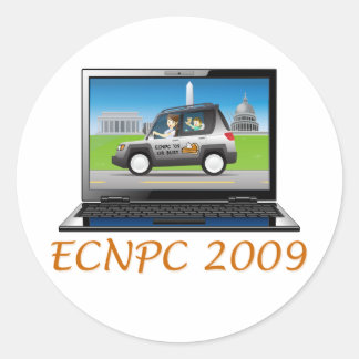 ECNPC 2009 Aufkleber