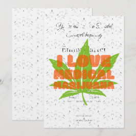 Eco Design | Bold Wellness Poster for Impact Einladung