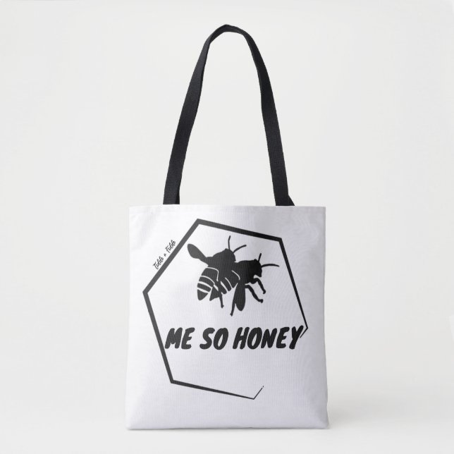 Eco-friendly cloth bag with lovely bees tasche (Vorderseite)