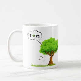 Eco-Friendly Tree Love CO2 Kaffeetasse