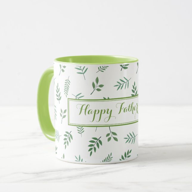 Eco Style Mug pour papa - Idée cadeau de fête des  (Devant gauche)