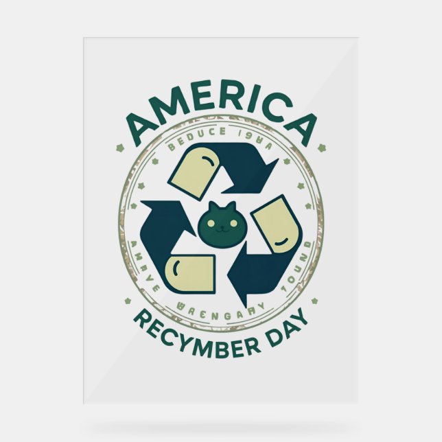 Eco Warrior Recycle Day Shirt (Recto)