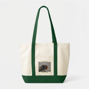 EcoBag: Amerikanische hölzerne Ente Tragetasche