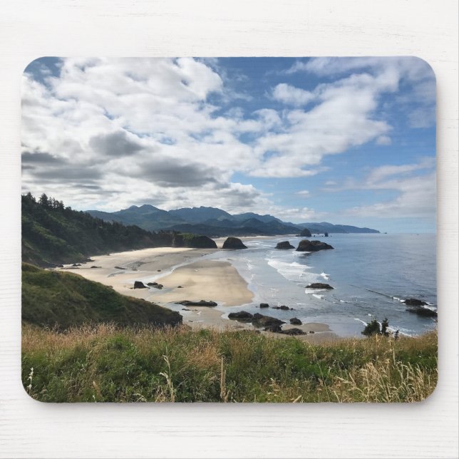 Ecola Staat Beach, Oregon Mousepad (Vorne)
