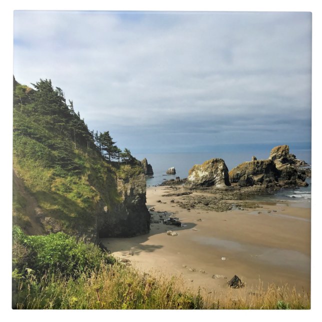 Ecola State Park, Cannon Beach Fliese (Vorderseite)